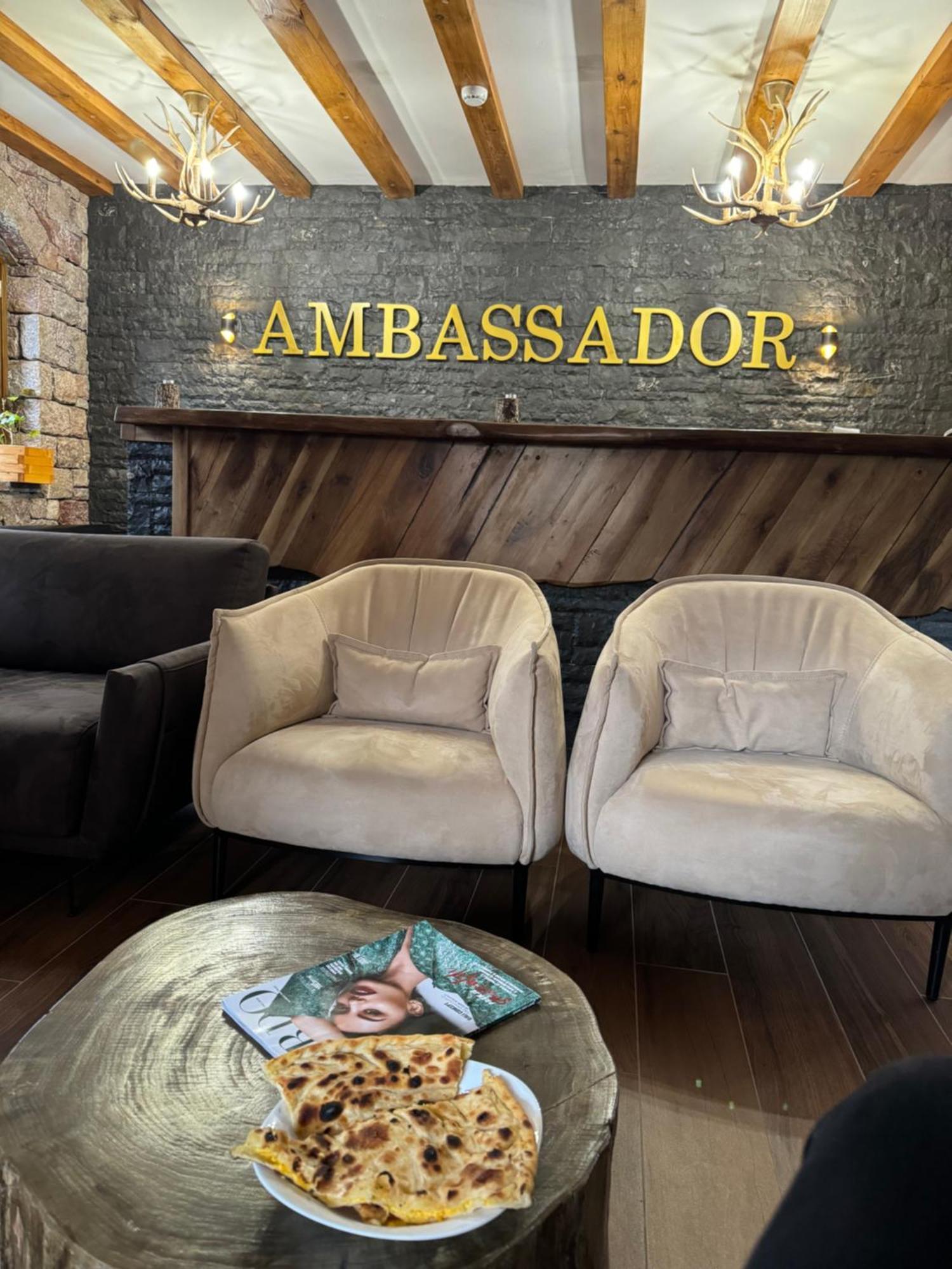 Hotel Ambassador Voskopojë Eksteriør billede